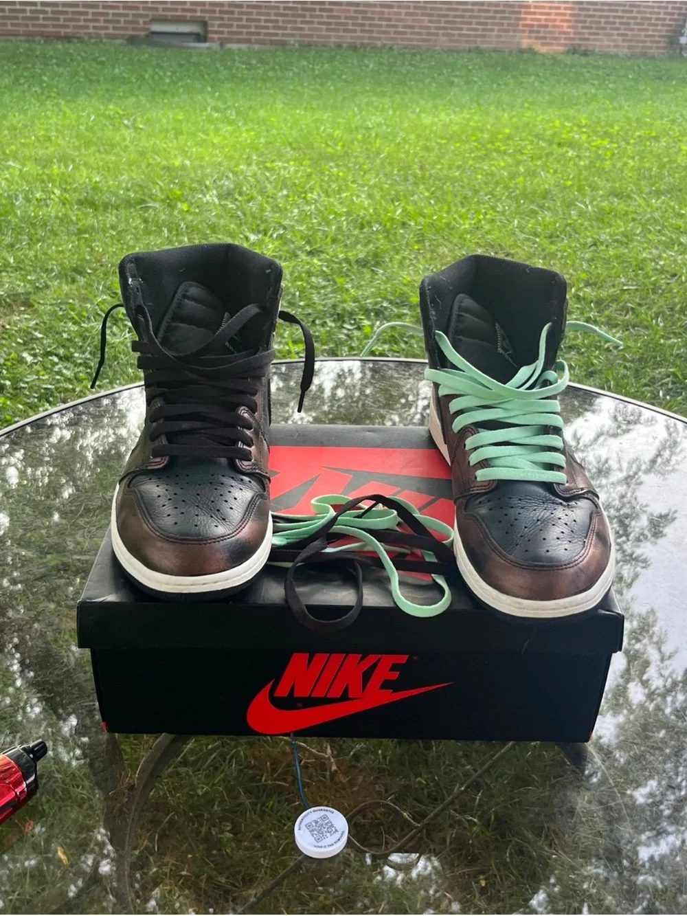 Jordan 1 High-Top Sneakers rust